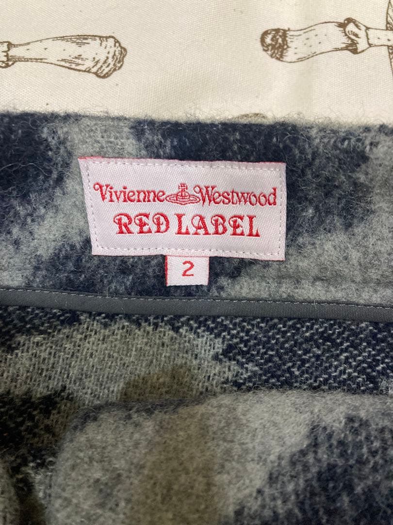 Vivienne Westwood RED LABEL レオパード柄ミニスカート