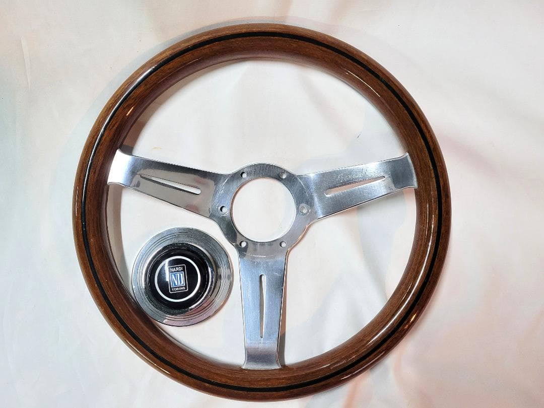 -★NARDI ナルディ　クラシック　ウッドステアリング　33mm
