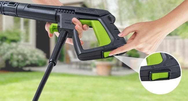 ハイパワー！ 高圧洗浄機 1400W 50Hz/60Hz 給水 蛇口・バケツ両用