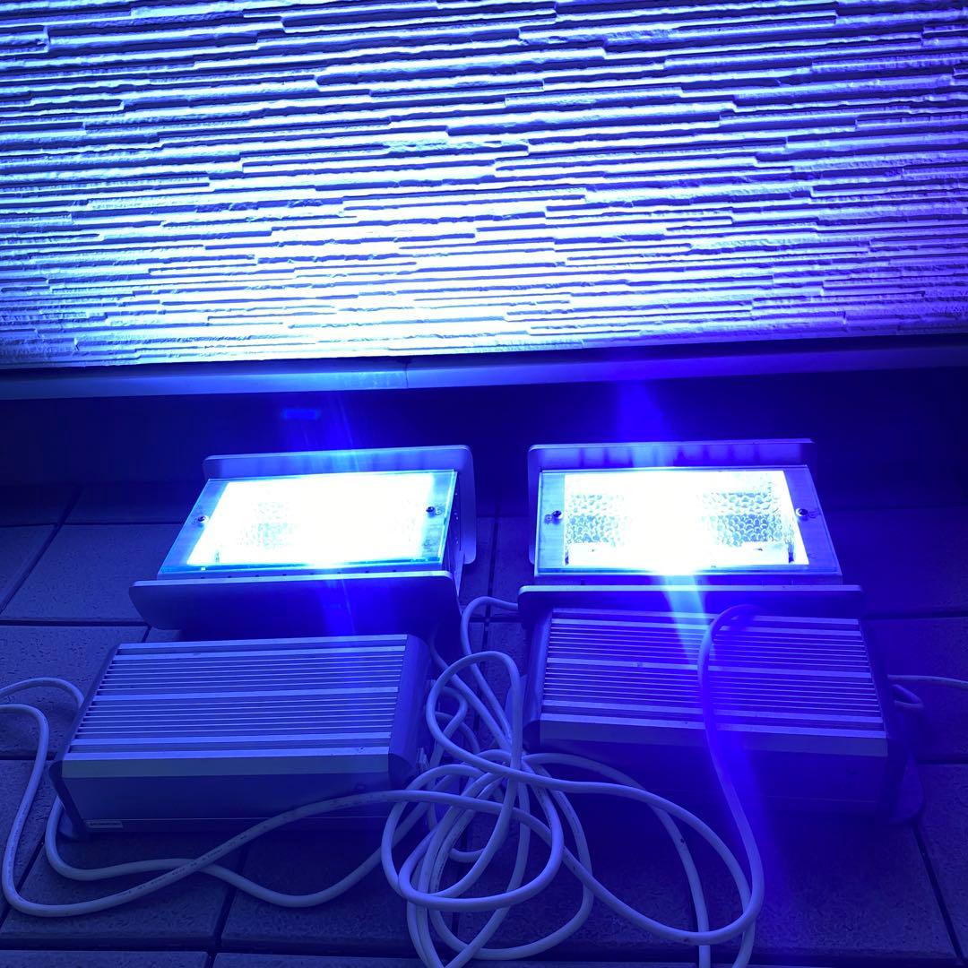 カミハタ　メタルハライド　ファンネル2 150W 2式　＆　スタンド1式