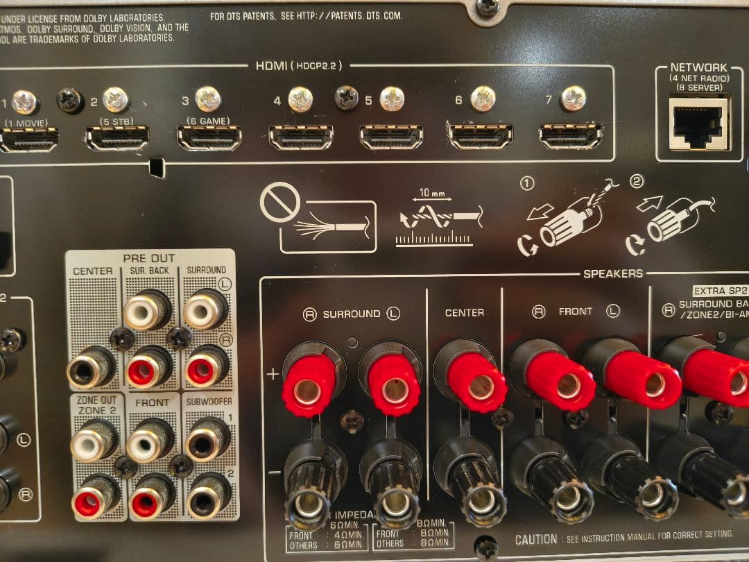 【中古美品】YAMAHAヤマハ AVレシーバー AVENTAGE RX-A880