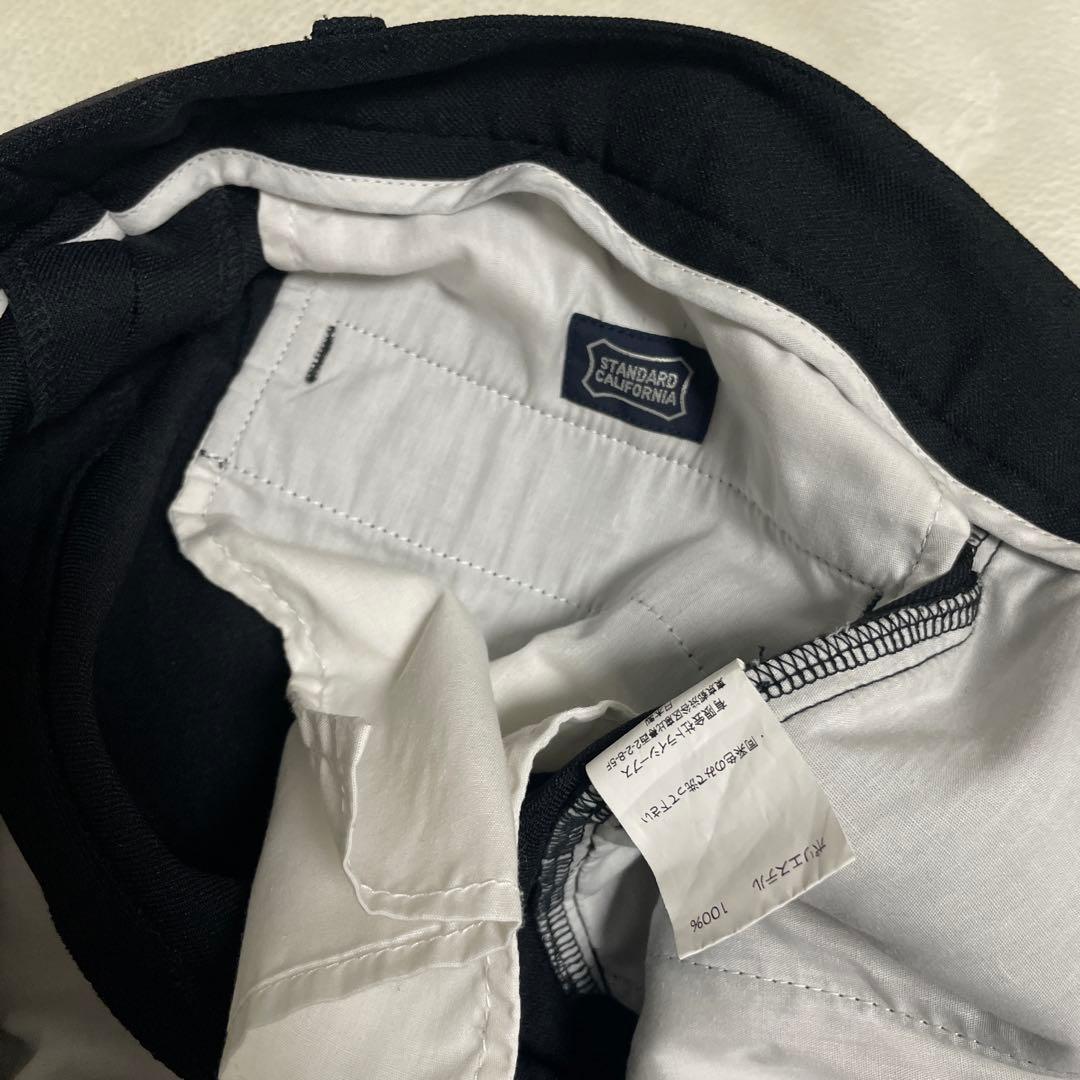STANDARD CALIFORNIA ACTION SLACKS ブラック