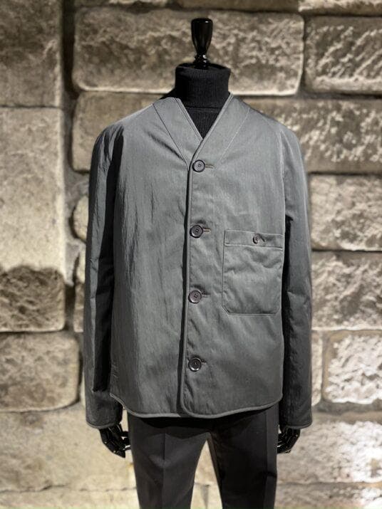 ルメール　lemaire　アルパカ　モヘア　ノーカラージャケット　短丈ジャケット