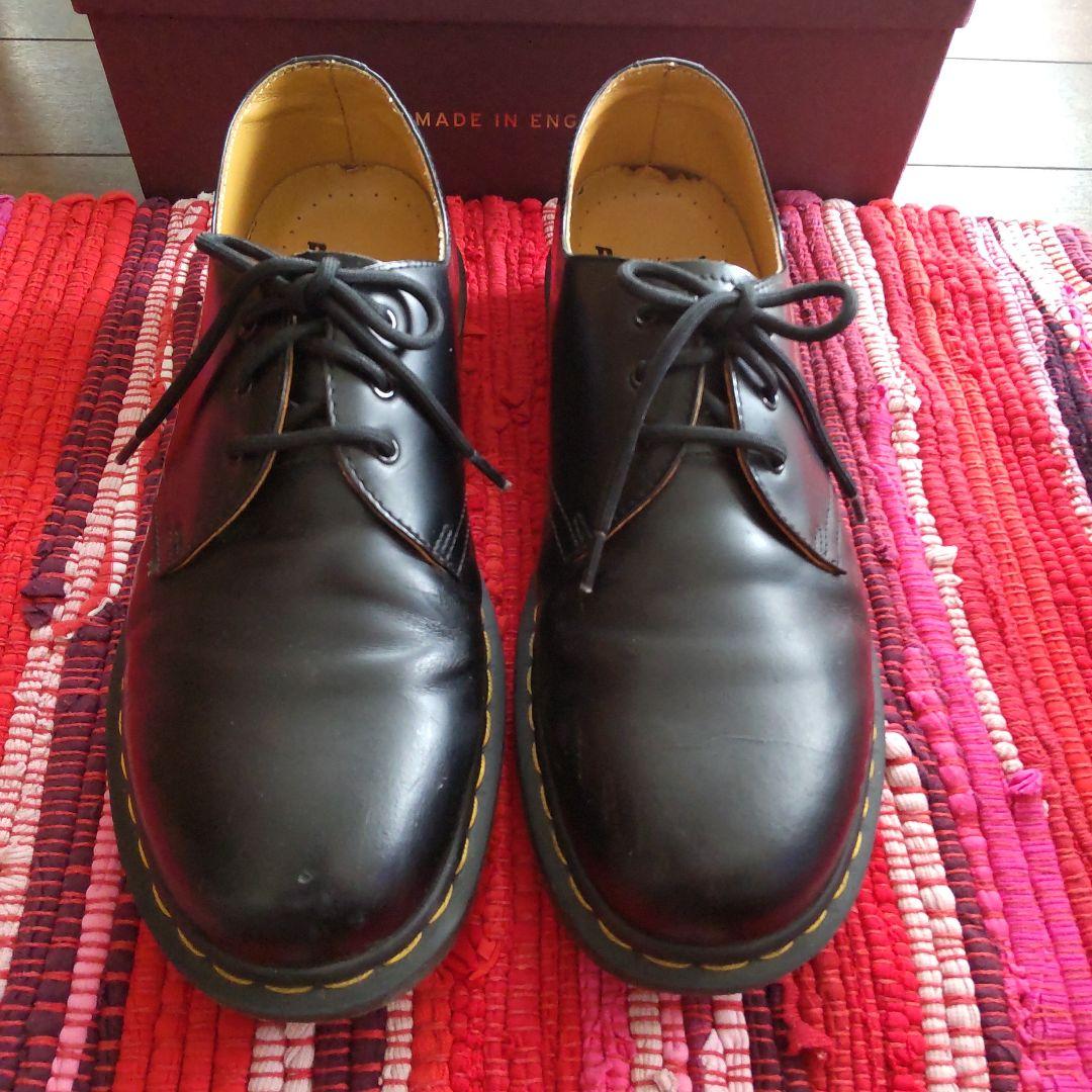 Dr.Martens ドクターマーチン　UK8　3ホール　ブラック