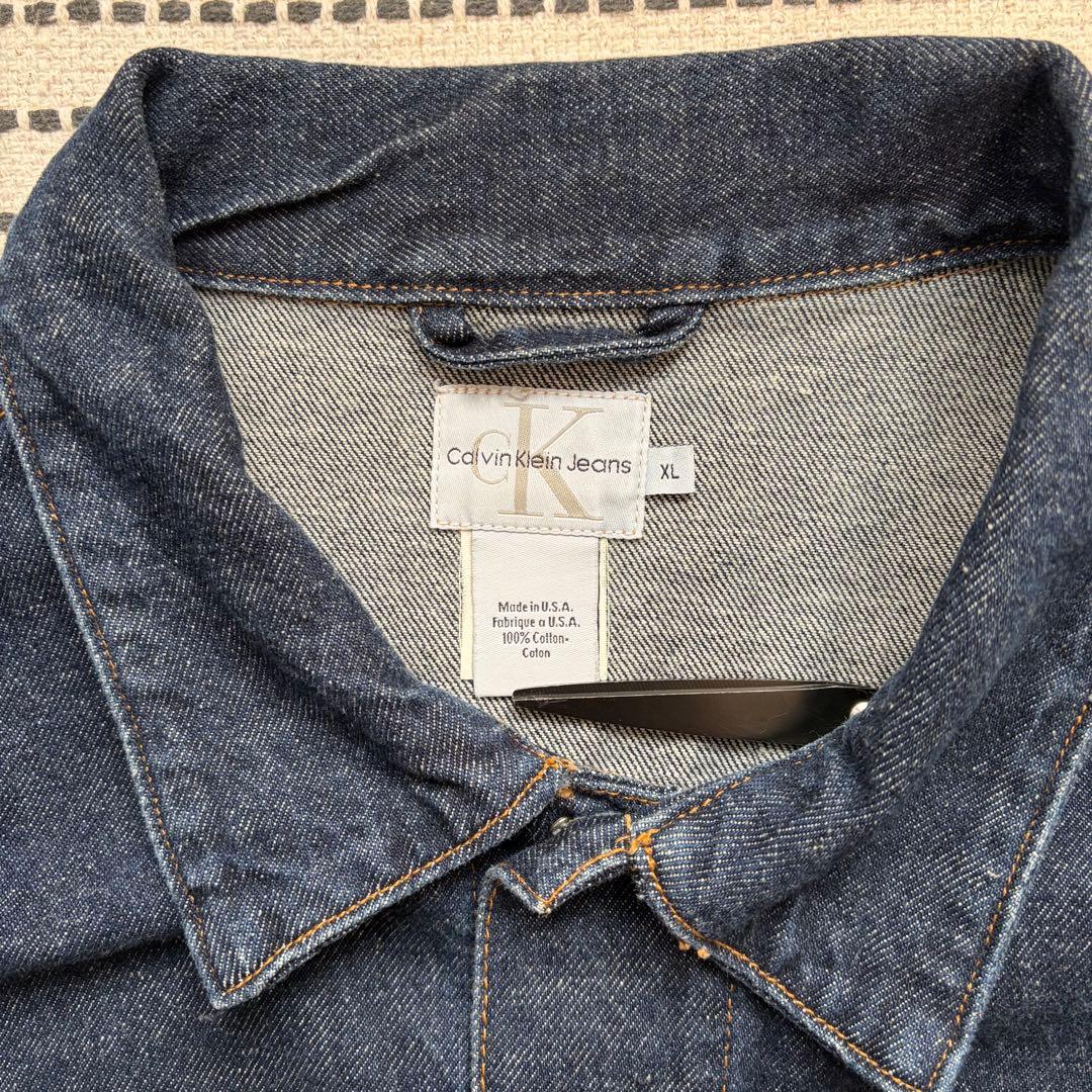   デニム ジャケット USA製 カルバンクライン