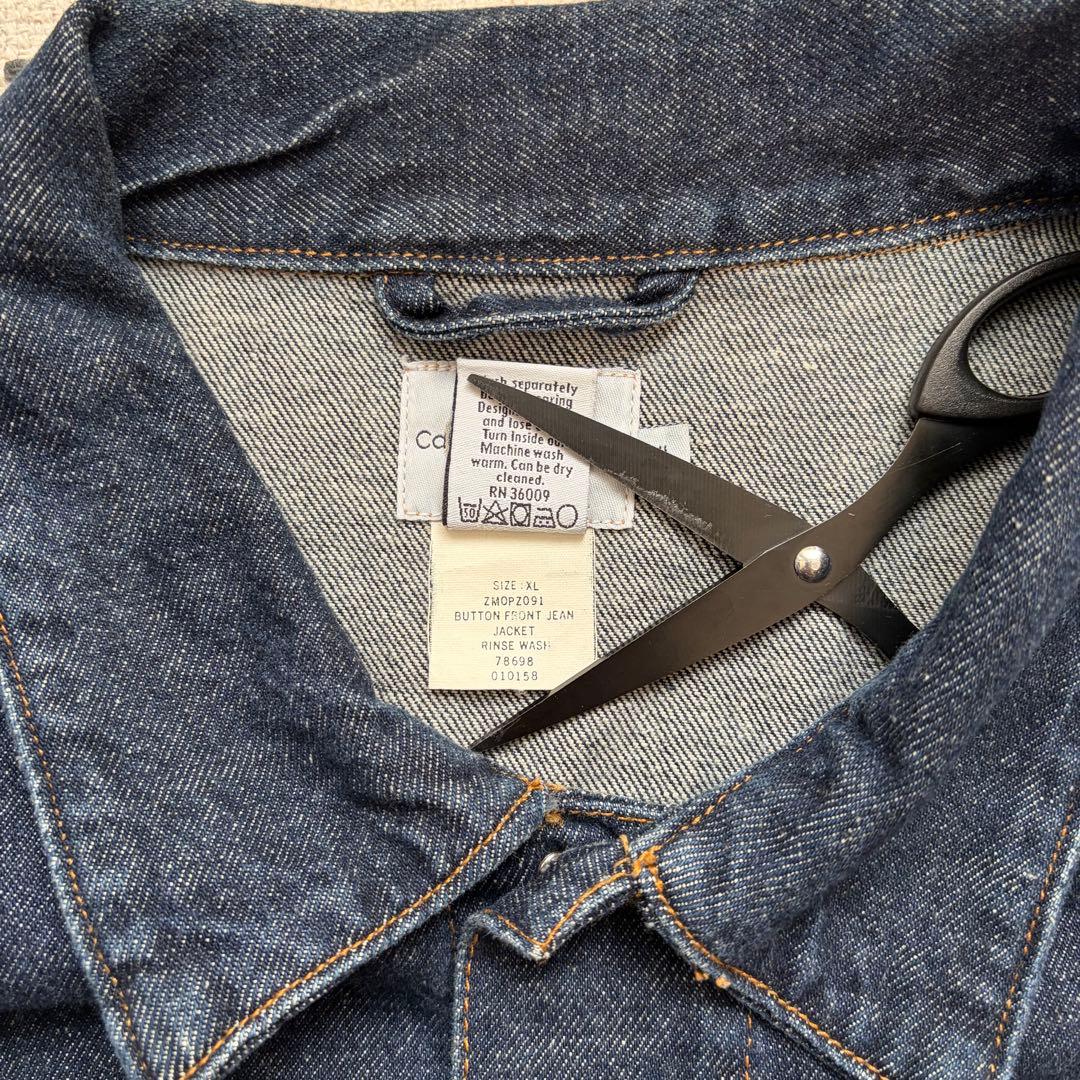   デニム ジャケット USA製 カルバンクライン