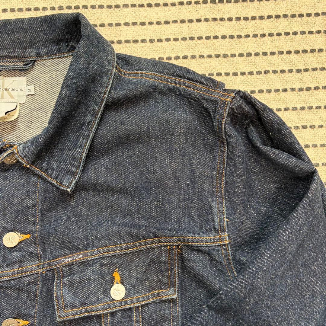   デニム ジャケット USA製 カルバンクライン