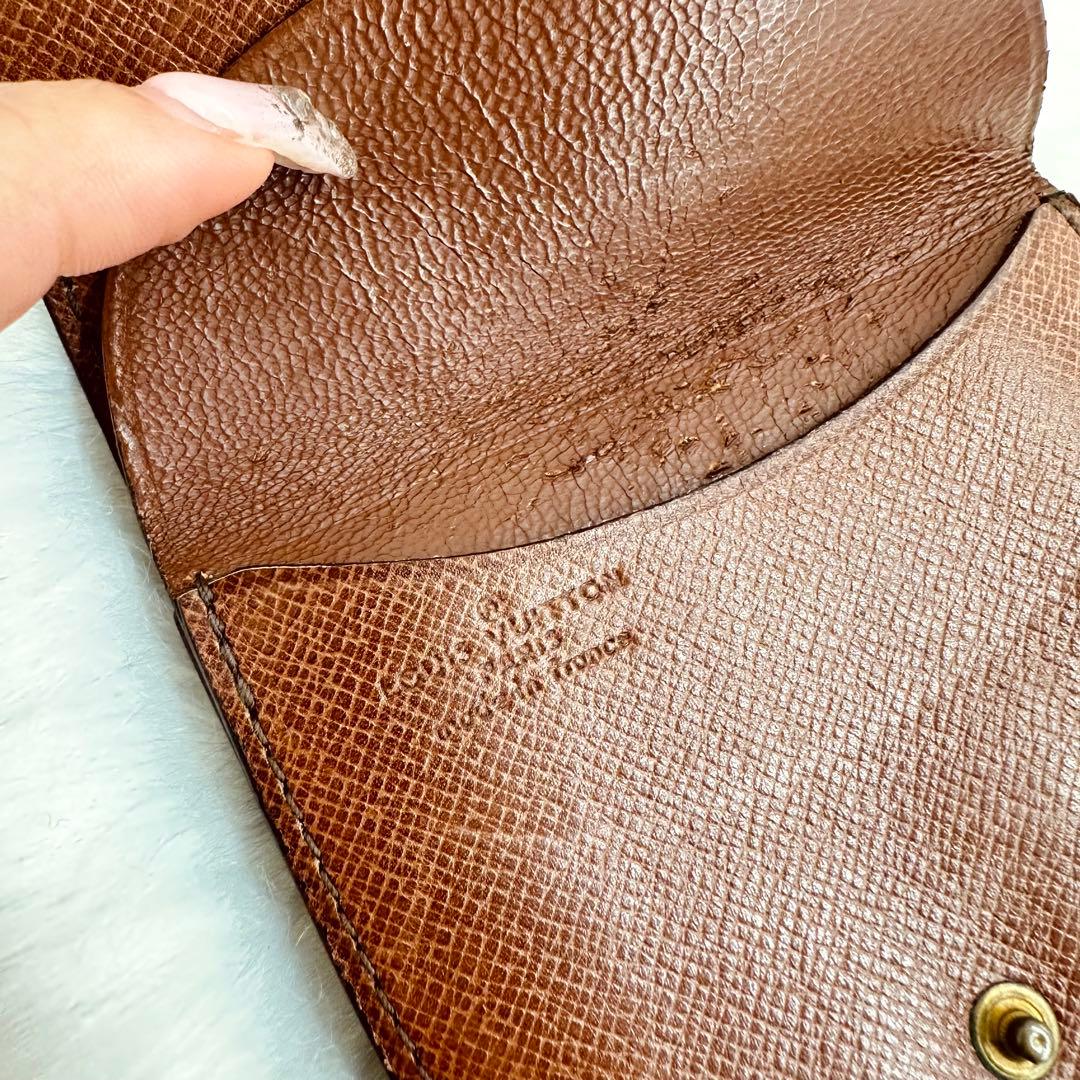 LOUISVUITTON モノグラム ケース ポルトモネグセ ラウンド型