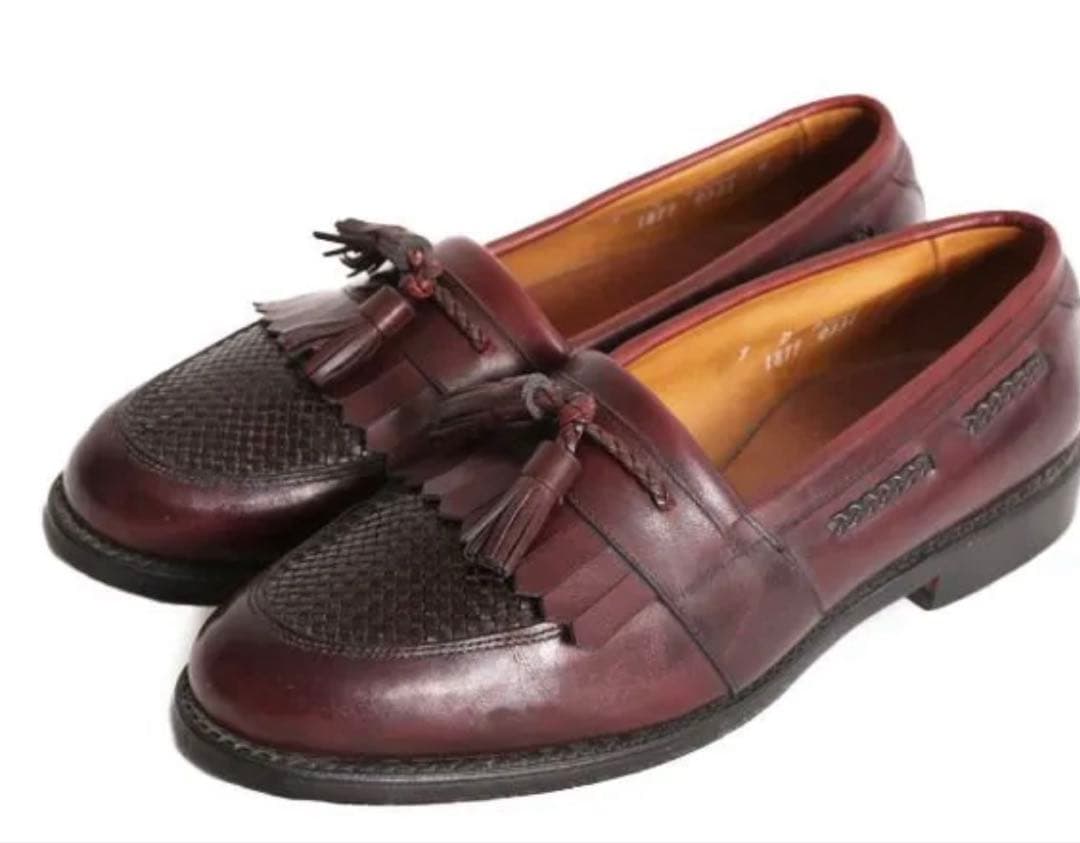 アレンアドモンズ　タッセルローファー　27cm