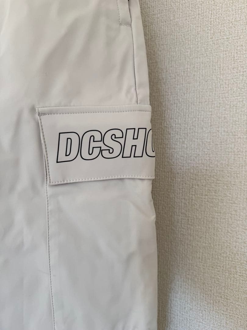 DC プルオーバーウェア ホワイト スノボウェア ユニセックス 上下セット S