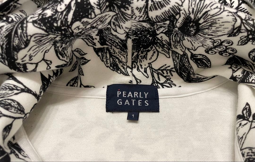 PEARLYGATES 花柄　セットアップ　サイズ1&0