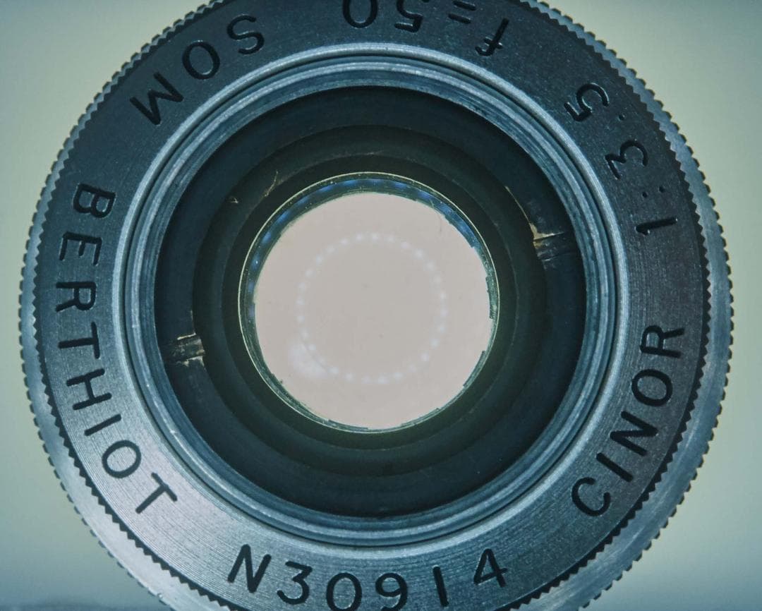 Som Berthiot Cinor 50mm F3.5 L39マウント