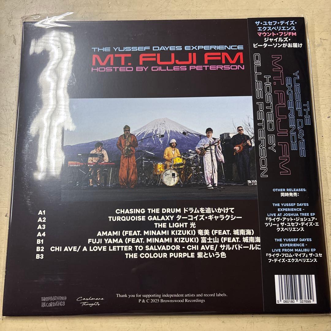 YUSSEF DAYES / MOUNT FUJI FM 限定LP レコード