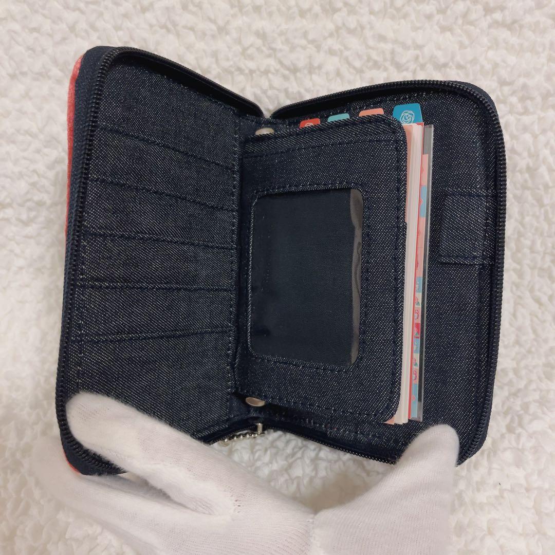 希少　ハローキティ　サンリオ　デニム　手帳　ケース　ポーチ　未使用