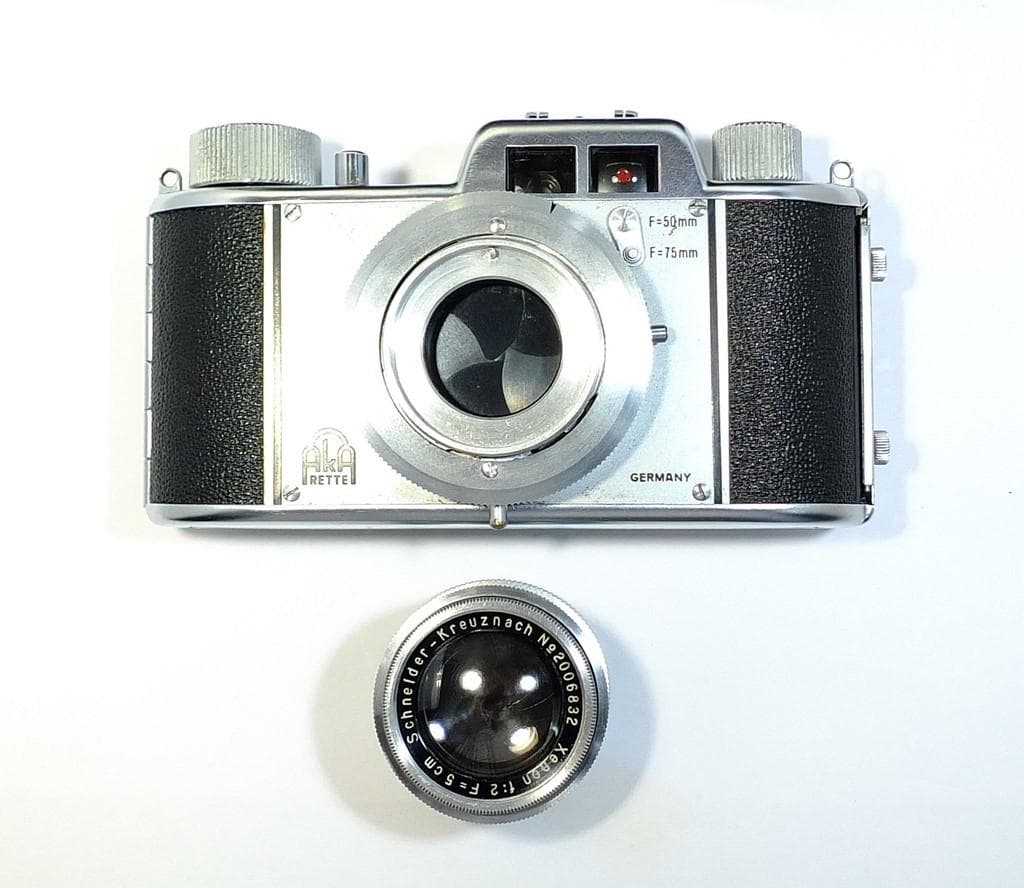 ★稀少・稼働品★西独製 AkaretteⅡ,Xenon f2 50mm,1950