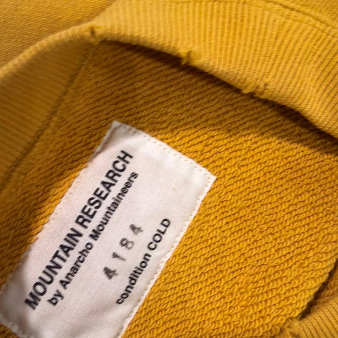 トップス Mountain Research Damaged Sweat Crew