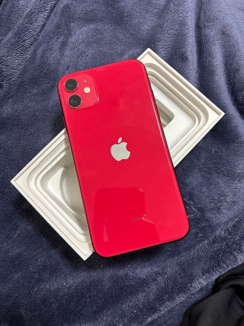 iPhone11 (PRODUCT)RED 128GB 本体SIMフリー