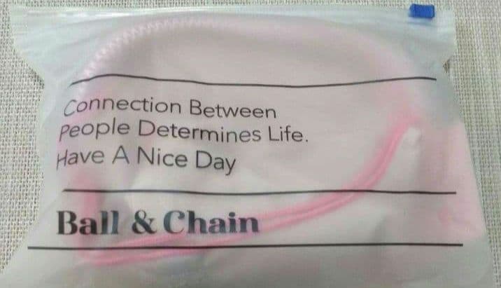 【新品】Ball＆ChainチャコットフラワーポワントトートMサーモンピンク