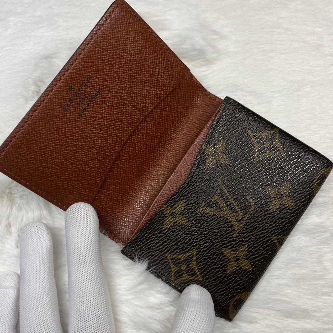 【美品】Louis Vuitton モノグラム 名刺入れ