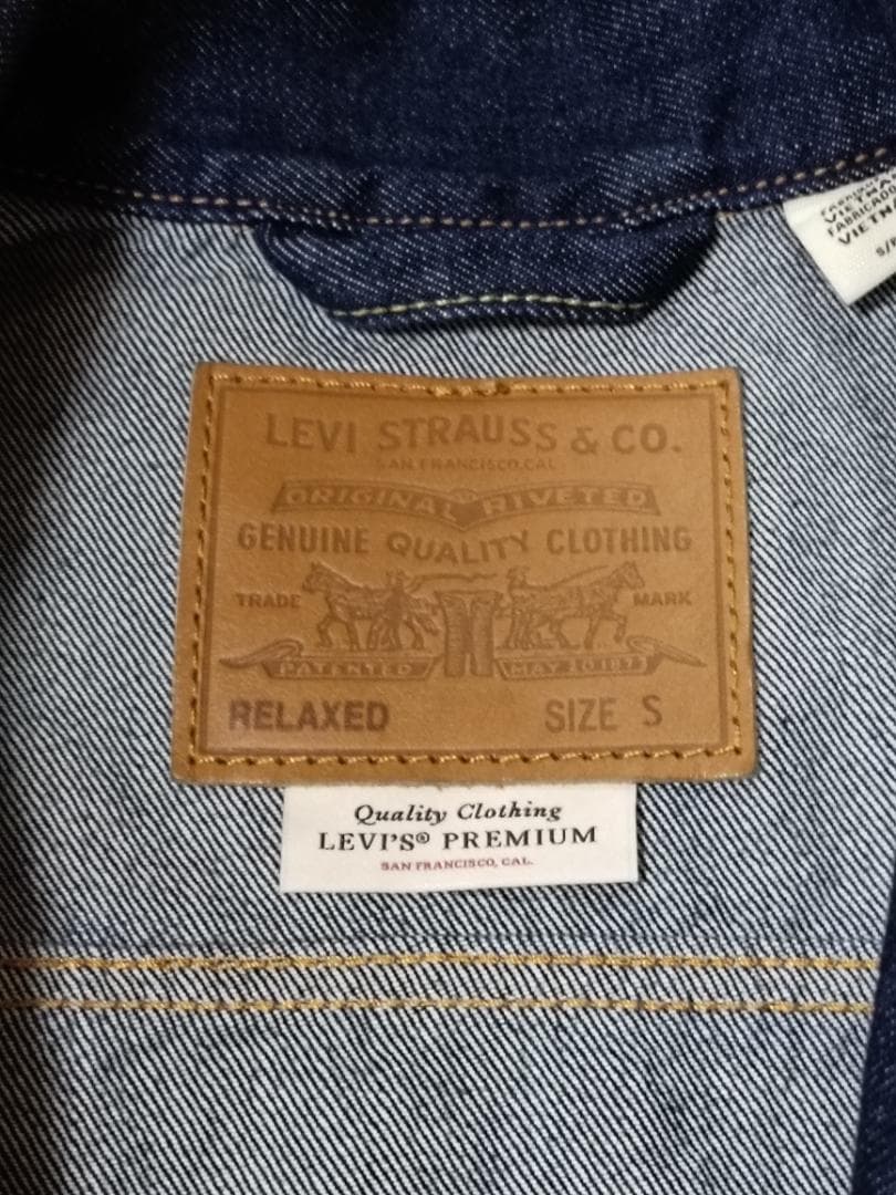 LEVI'S ダークデニム ジャケット S
