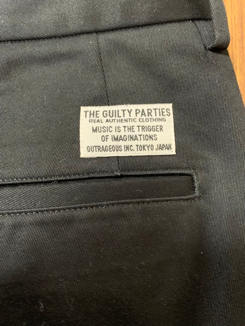 ワコマリア　wackomaria DOUBLE PLEATED CHINO