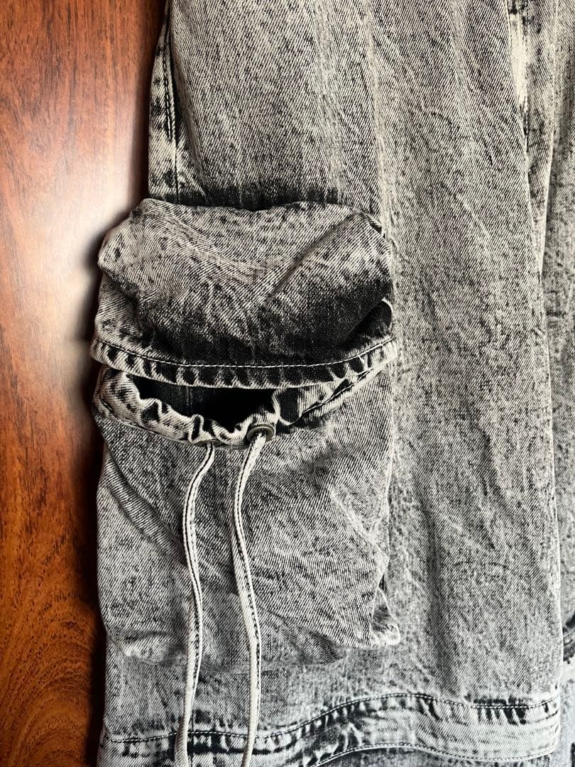 MAISON SPECIAL ビッグポケット 2WAYバギーデニムカーゴパンツ