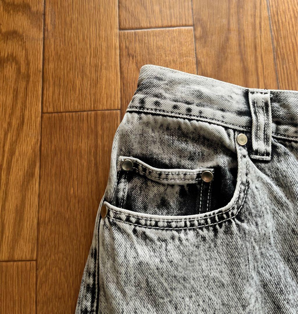 MAISON SPECIAL ビッグポケット 2WAYバギーデニムカーゴパンツ