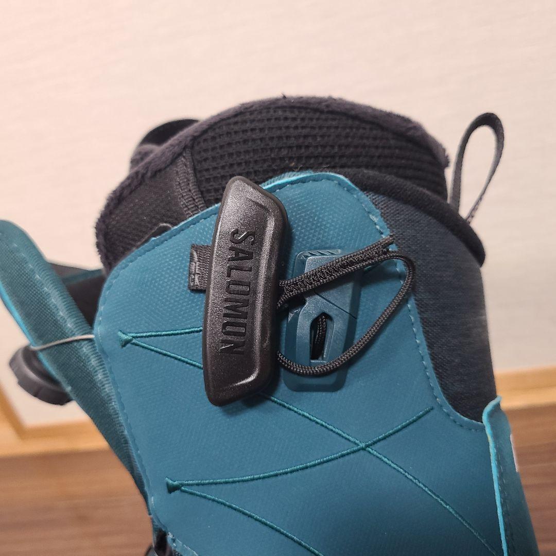ティールカラー BOAシステム スノーボードブーツ 24.5