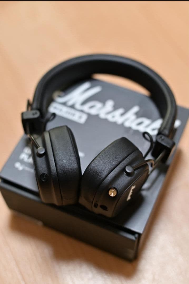 【国内正規品】Marshall Major V ワイヤレスヘッドホン（ブラック）