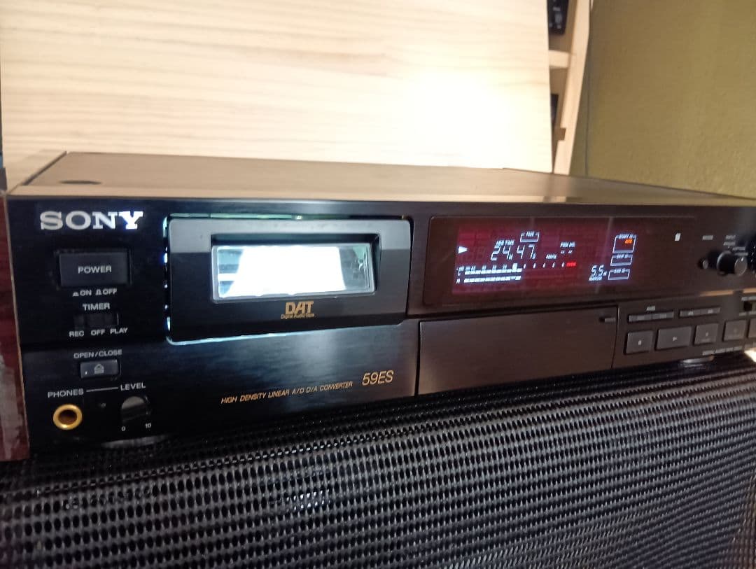 ソニー　DAT　デッキ　DTC 59ES ジャンク