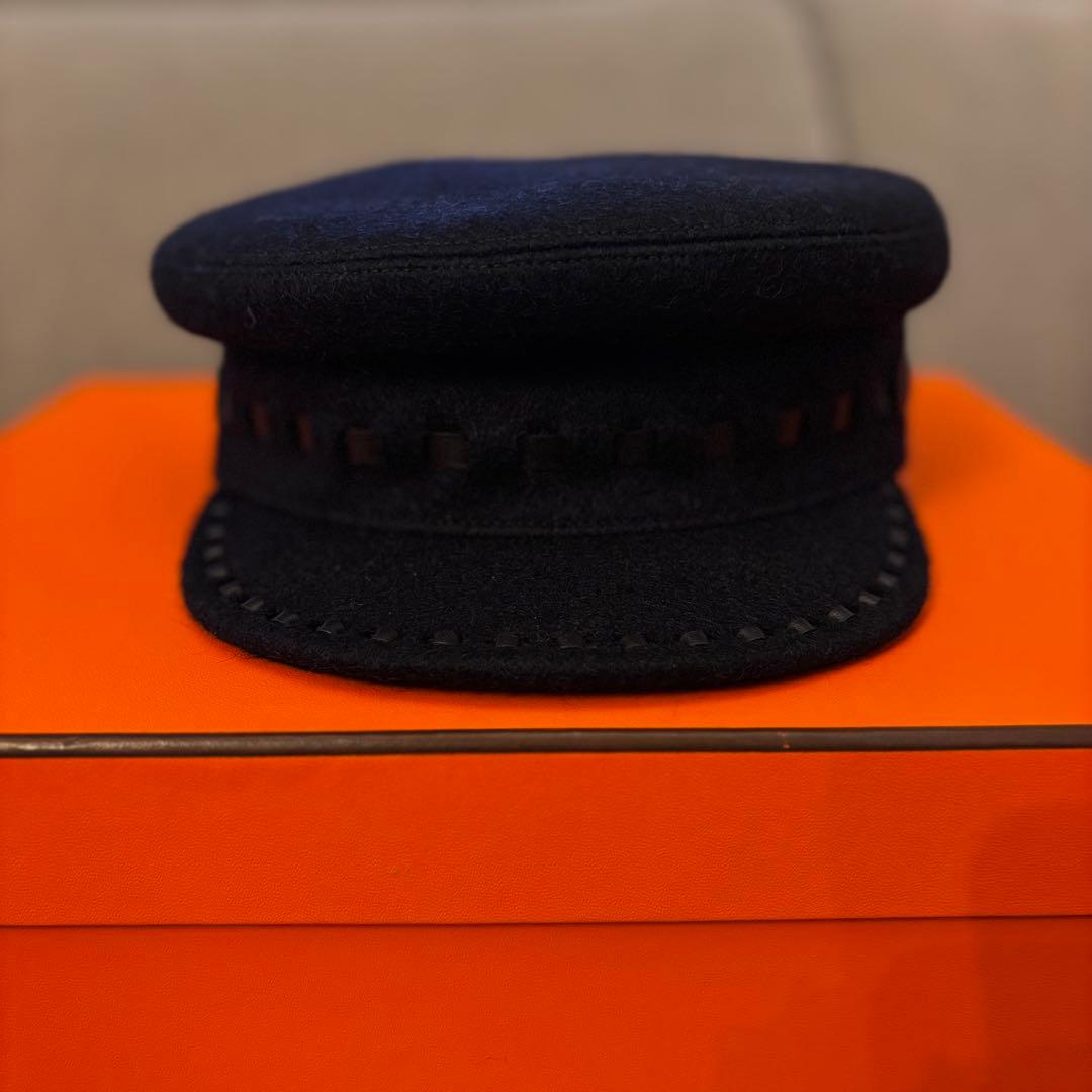 エルメス　ウールキャスケット