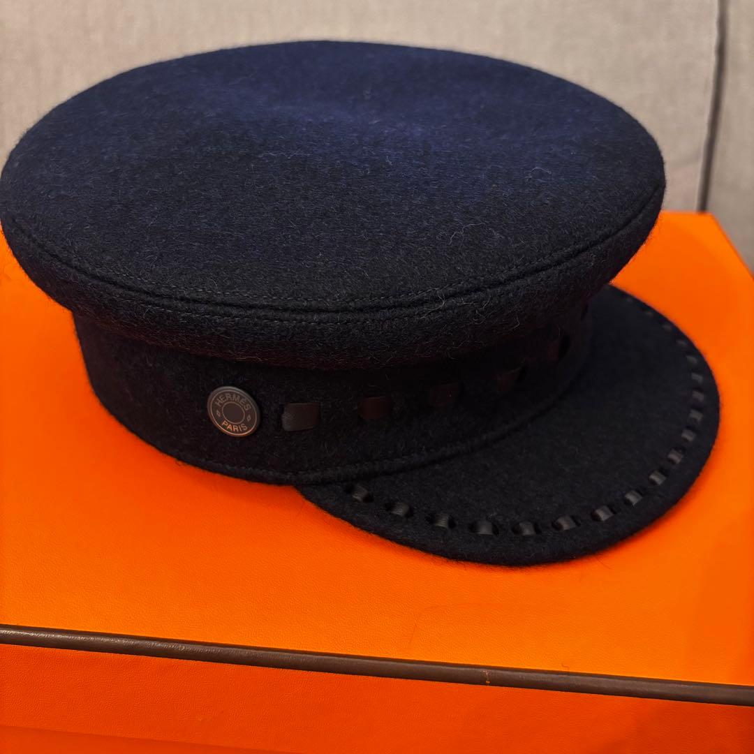 エルメス　ウールキャスケット