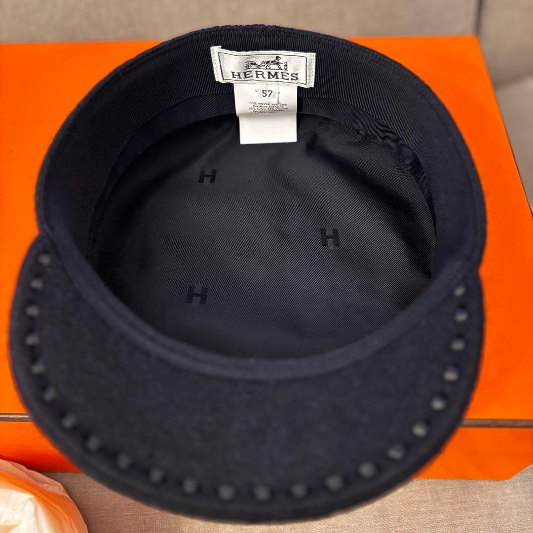 エルメス　ウールキャスケット