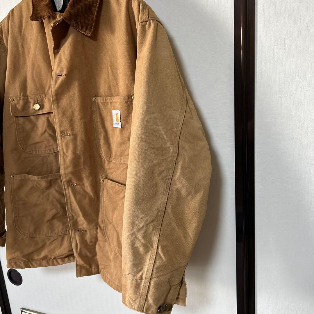 【希少】80s-90s カーハート　ミシガンチェアコート USA製 ヴィンテージ
