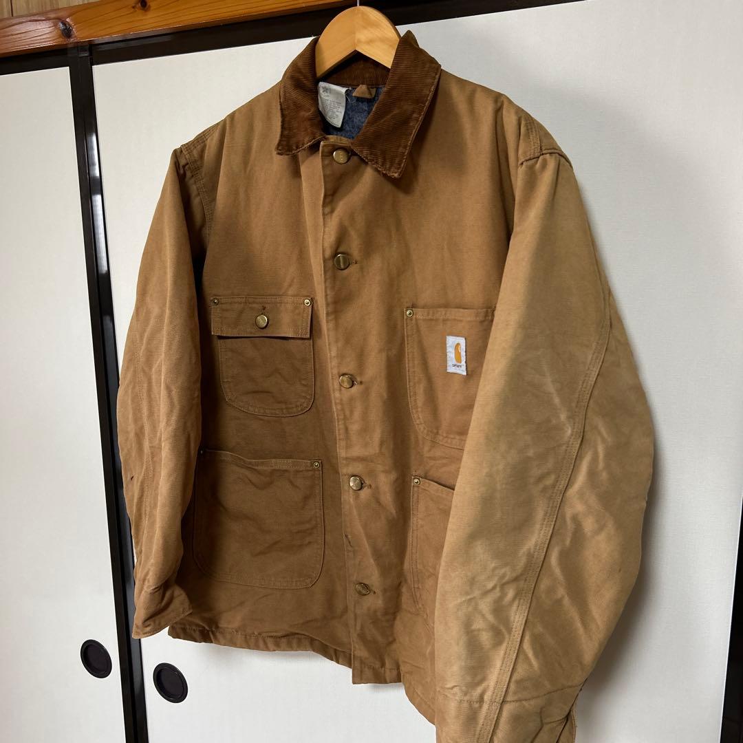 【希少】80s-90s カーハート　ミシガンチェアコート USA製 ヴィンテージ