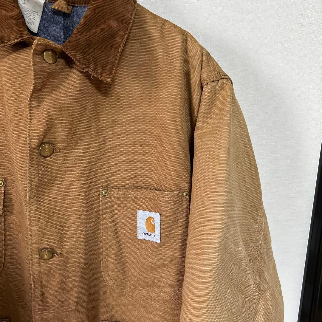 【希少】80s-90s カーハート　ミシガンチェアコート USA製 ヴィンテージ