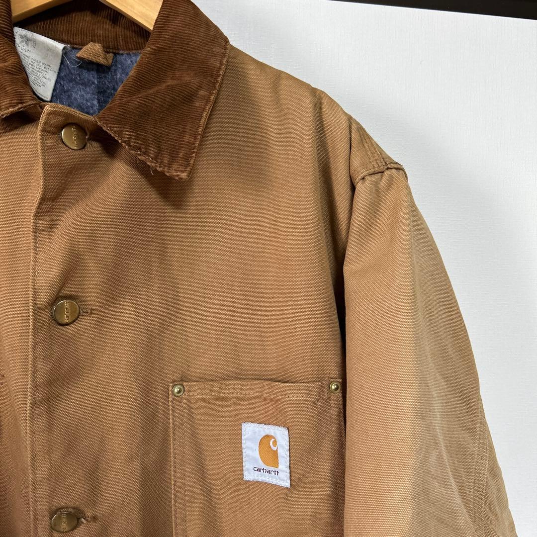 【希少】80s-90s カーハート　ミシガンチェアコート USA製 ヴィンテージ