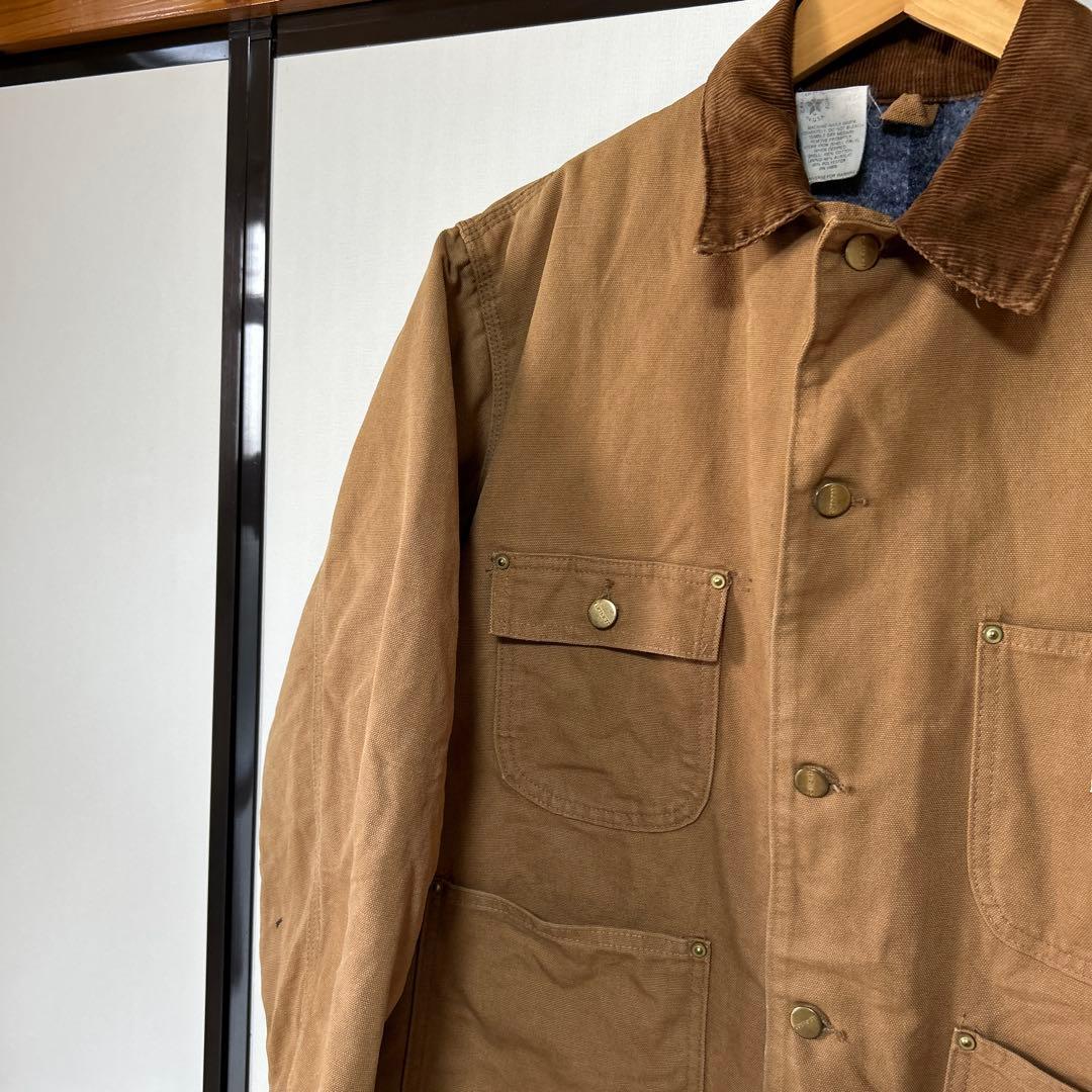 【希少】80s-90s カーハート　ミシガンチェアコート USA製 ヴィンテージ