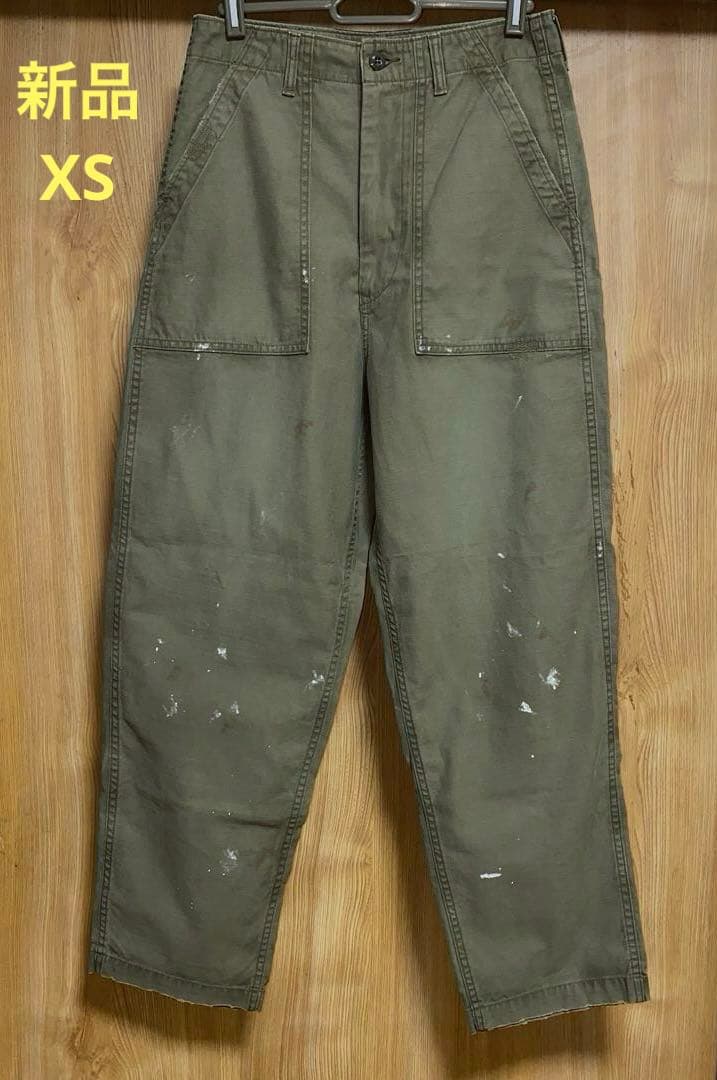 FRAMeWORK JOHNBULL バックサテンHWベイカーパンツ ジョンブル