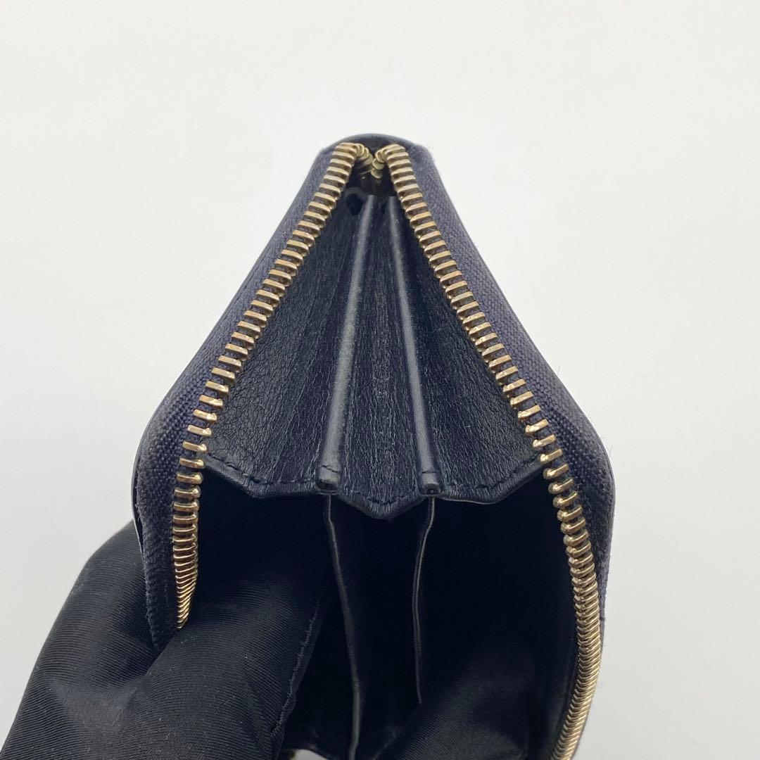 GUCCI・グッチ・ケース・マイクログッチシマ・ネイビー