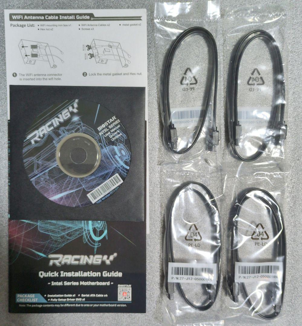 Biostar B660GTN + Intel AX210(Wifiモジュール)