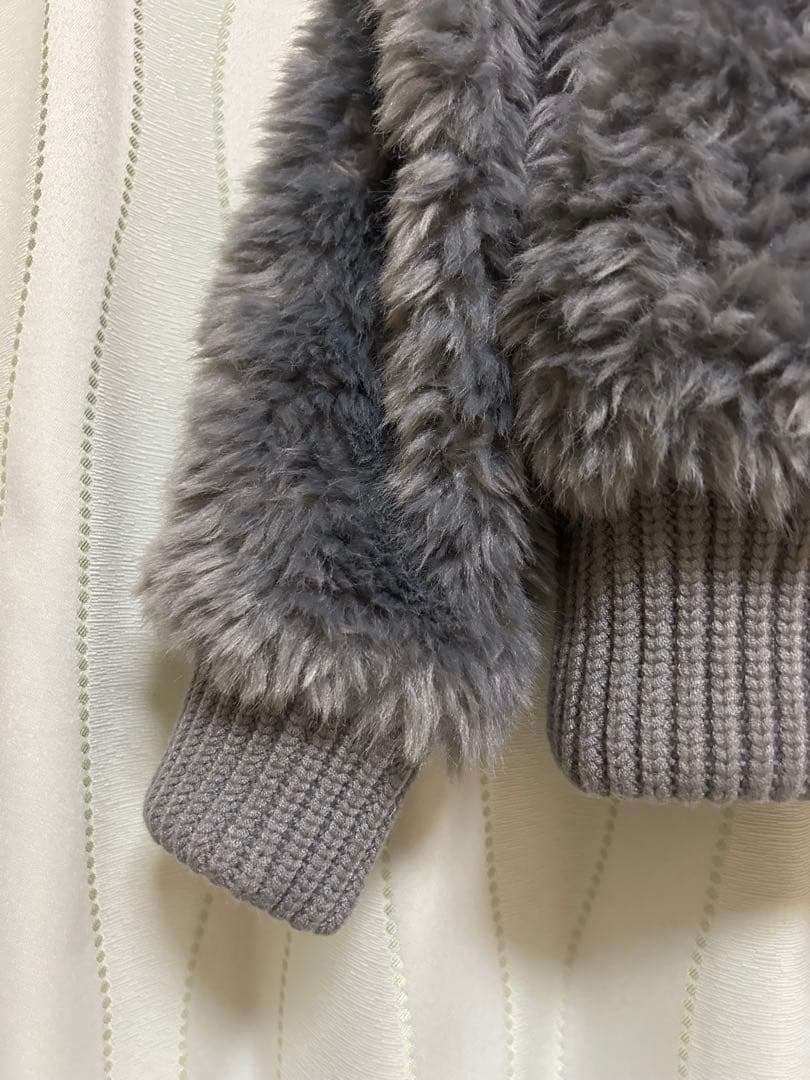 ESICA ハイネックボアブルゾン♡