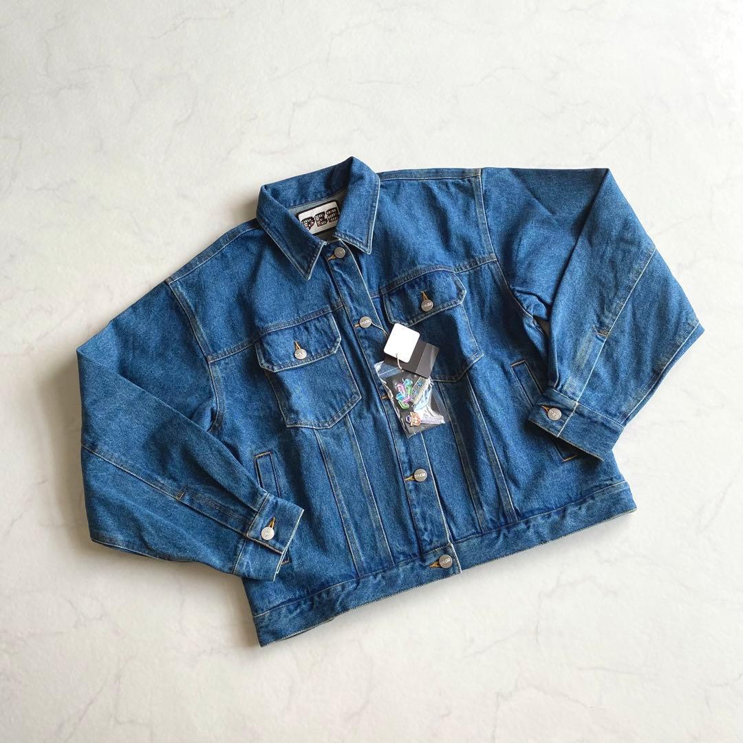 PEZ × ear PAPILLONNER ピンバッジデニムジャケット 25SS