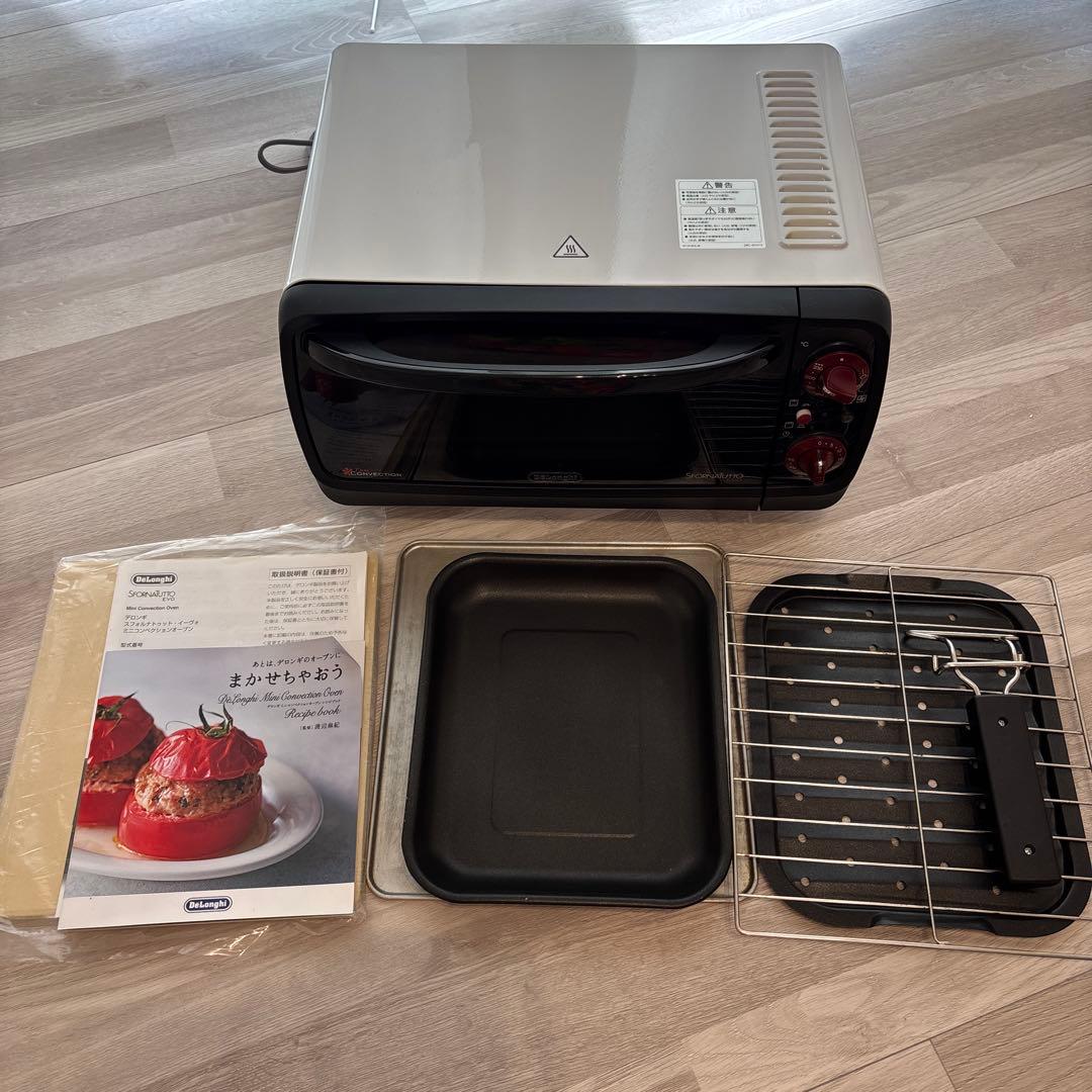 DeLonghi ピザオーブン 陶製ピザストーン付き　コンベクション　デロンギ