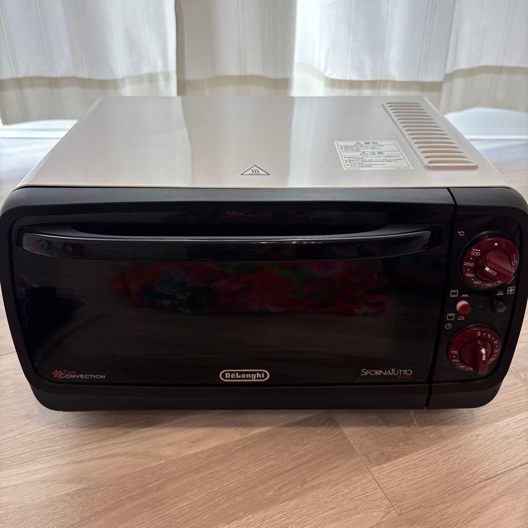 DeLonghi ピザオーブン 陶製ピザストーン付き　コンベクション　デロンギ