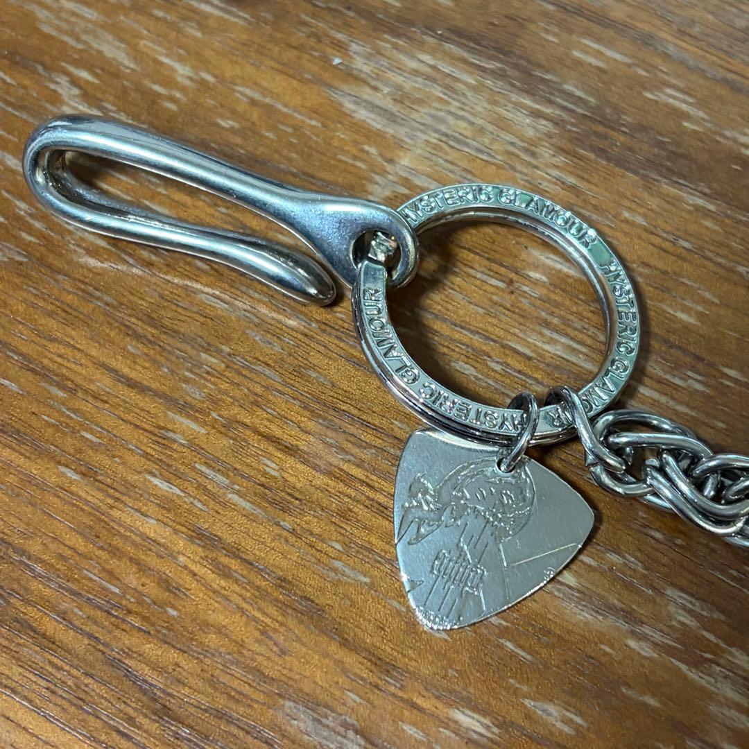 HYSTERIC GLAMOUR シルバー ウォレットチェーン