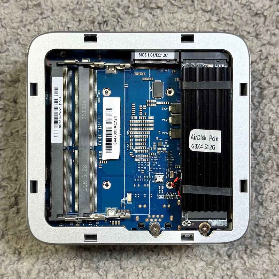 美品 GMKtec Nucbox G10 512GB (メモリ無し) ミニPC