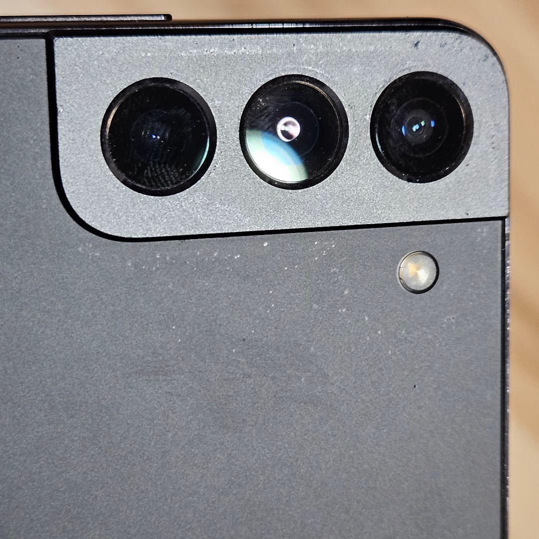 Samsung Galaxy S22 ブラック 本体 クリアケース付き