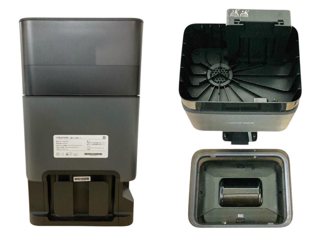 ★良品★ ロボロック Q5+ ロボット掃除機 自動ゴミ収集ドック付 ブラック