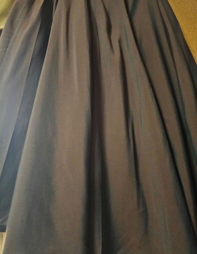 hazama 2ndライン はざま 揺らめくパンツ ブラウン M